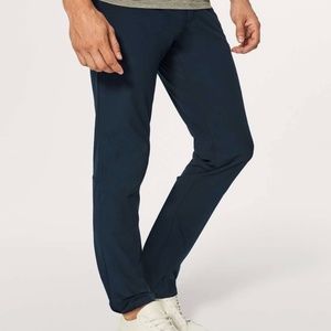 Mens Lululemon ABC pant blue